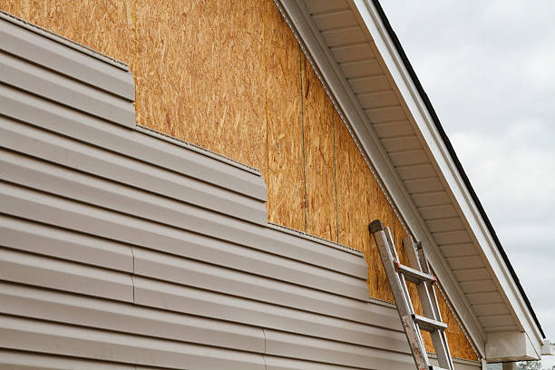 Professional Storm Damage Siding Repair technician working in Windsor Heights, WV